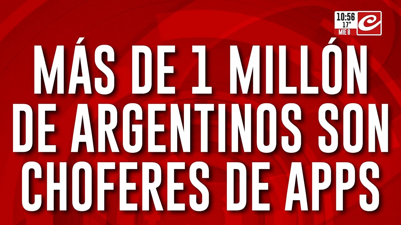 La Argentina real: nuestro país ya tiene más de un millón de choferes de aplicación