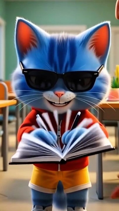 Speed Writer Fail 😳 #trendingreel #comedy #funnyreels #kidsfun #cat #cartoon #funny #jokes