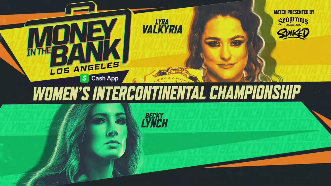 WWE Money In The Bank 2025 - Becky Lynch vs Lyra Valkyria (Last Chance Match, WWE Women's Intercontinental Championship)