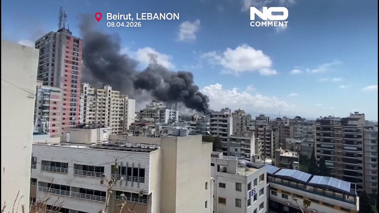 Israelische Luftangriffe treffen Beirut – Feuerwehr löscht Brände