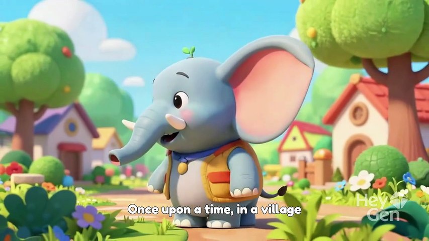 Hathi Mama Kids Rhyme 🐘🎵 | Fun Animal Song for Kids | Hindi Nursery Rhymes Animation