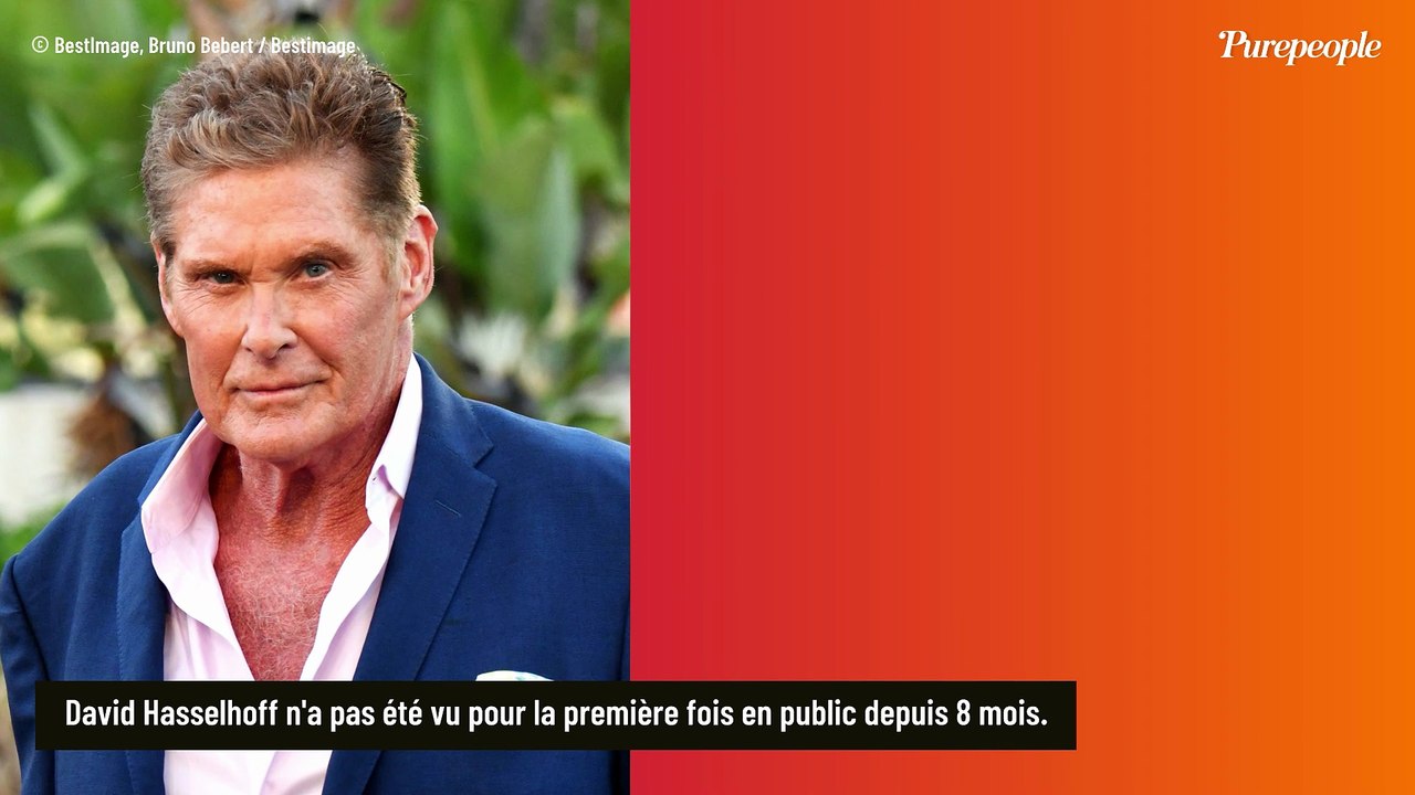 David Hasselhoff réapparaît 8 mois après sa prise en charge :  la star d'Alerte à Malibu a beaucoup changé