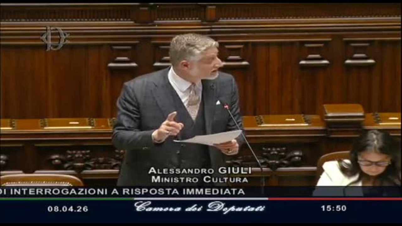 Film su Regeni senza fondi Mic, Giuli: nessuna scelta politica