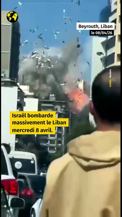 Les images des bombardements israéliens au Liban