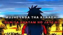 Madara Uchiha Shayari in Hindi.