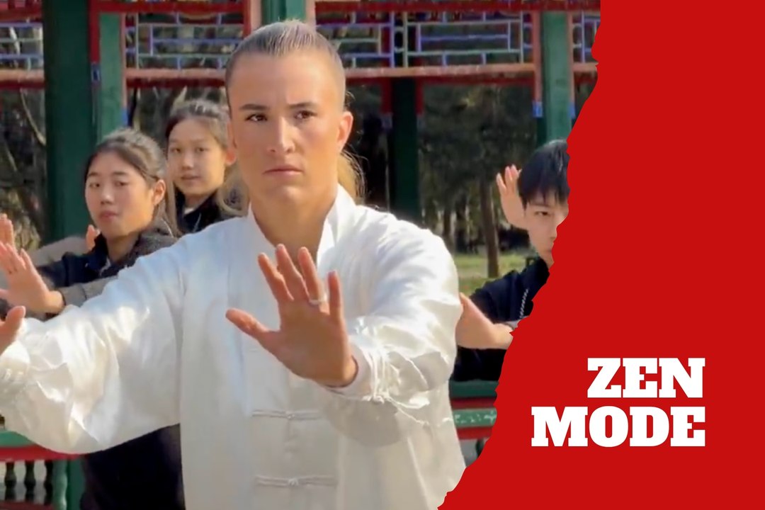 Sabrina Ionescu surprises fans with Tai Chi session in Beijing