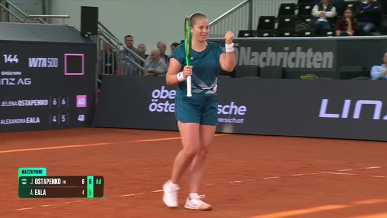 Linz - Ostapenko rejoint les quarts