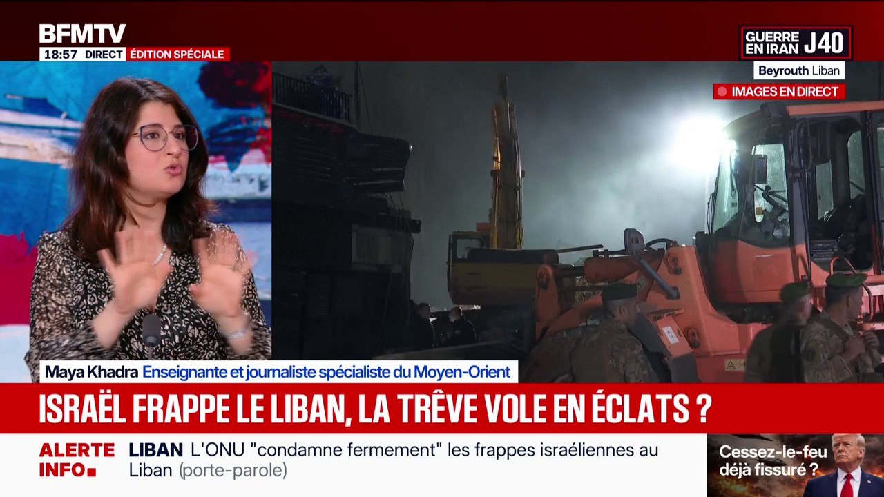 “Il y a un alignement israélo-américain sur la question du Liban et l’Iran n’est pas d’accord avec ça”, détaille Maya Khadra, enseignante et journaliste spécialiste du Moyen-Orient