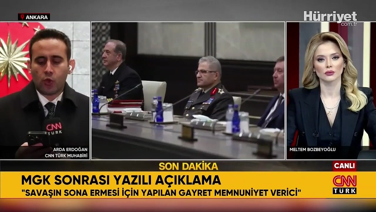 Milli Güvenlik Kurulu toplantısı sona erdi