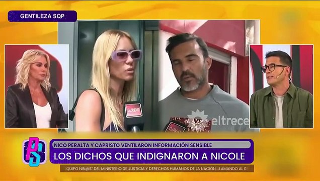 Nicole Neumann aseguró que Allegra atraviesa un mal momento tras la pelea con Fabián Cubero