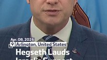 Hegseth Lauds Israel’s Support In Iran War