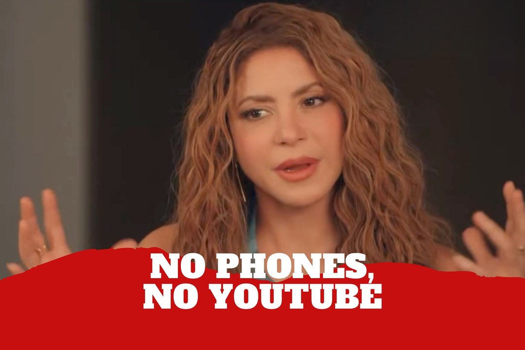 Shakira reveals strict rules she sets for her kids around social media