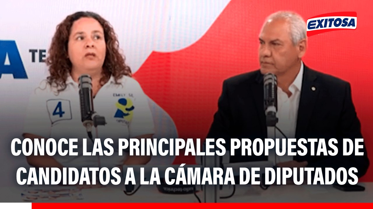 Elecciones 2026: Conoce las principales propuestas de candidatos a la Cámara de Diputados