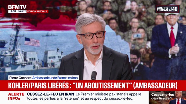 Libération de Cécile Kohler et Jacques Paris: La sortie du territoire iranien est pour eux un soulagement , confie l'ambassadeur de France en Iran