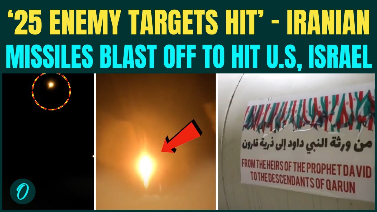 Iran FIRES Missiles in CHILLING THREAT to U.S as Israel BOMBS Lebanon- 100TH Wave of Op True Promise