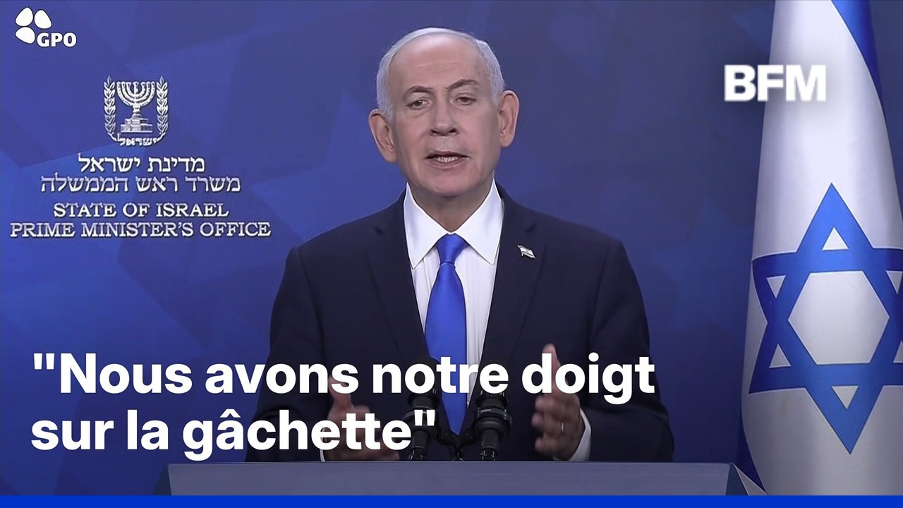 La menace de Benjamin Netanyahu après l'annonce de cessez-le-feu entre l'Iran et les États-Unis