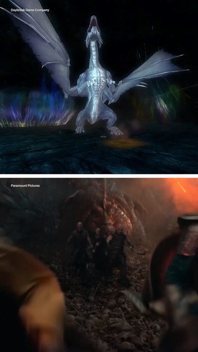 Game Vs. Movie: Dungeons & Dragons Online vs. Dungeons & Dragons- Honour Among Thieves #shorts