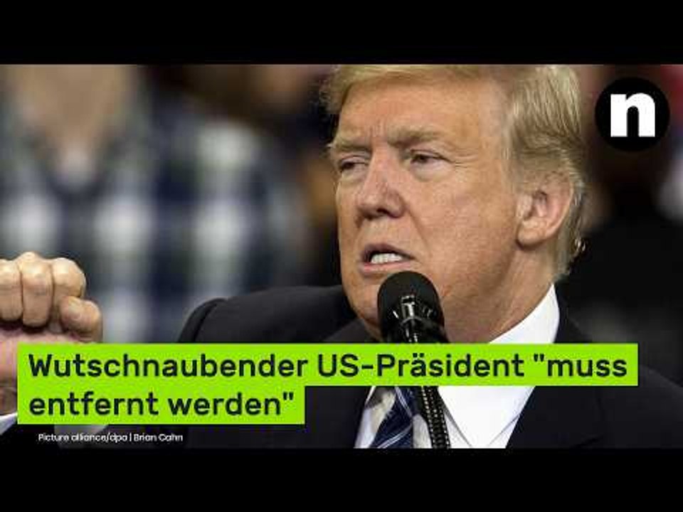 Donald Trump droht mit Genozid: 'Das ist Wahnsinn!' Wutschnaubender Präsident 'muss entfernt werden'