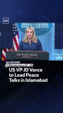 US VP JD Vance to Lead Peace Talks in Islamabad