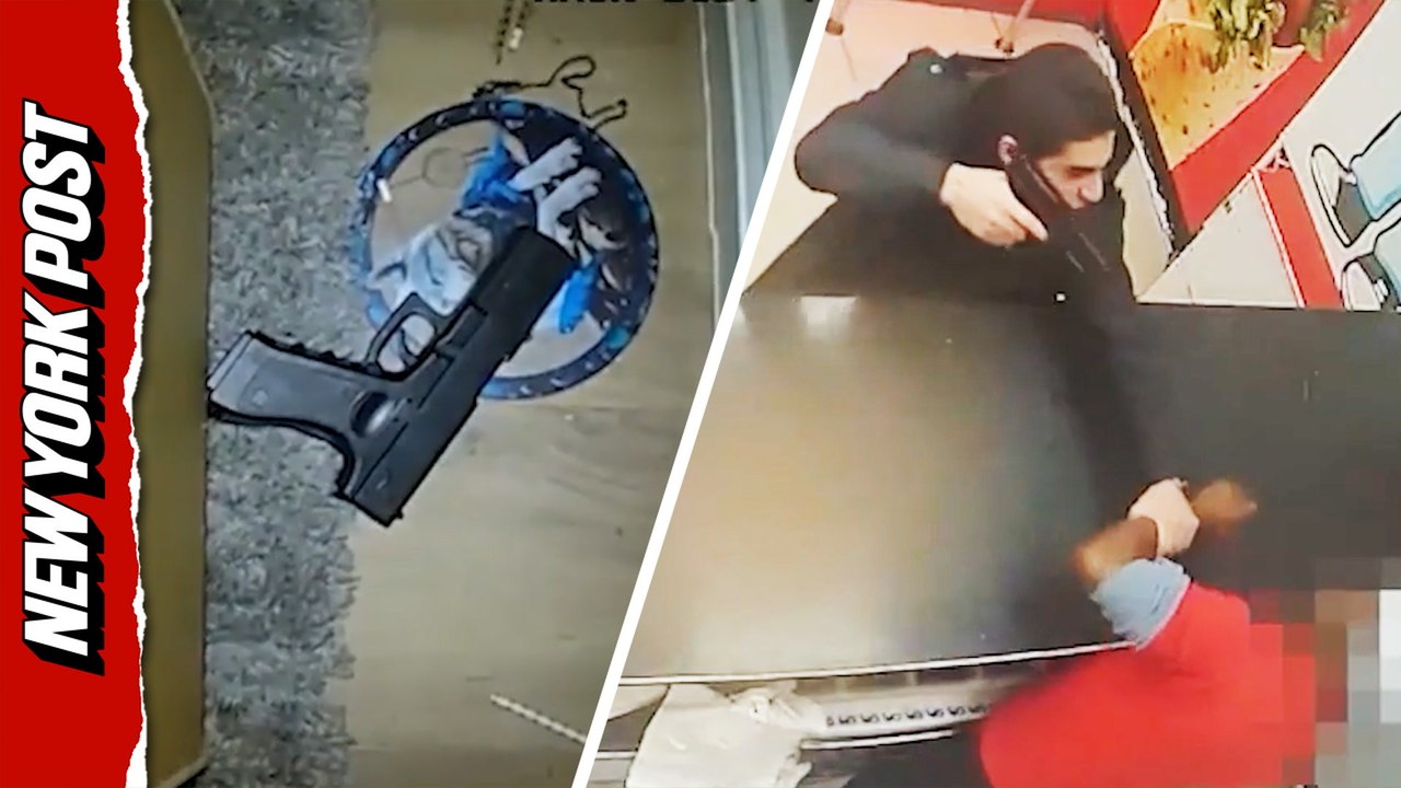 Man pulls fake gun on chicken shop worker for g...
