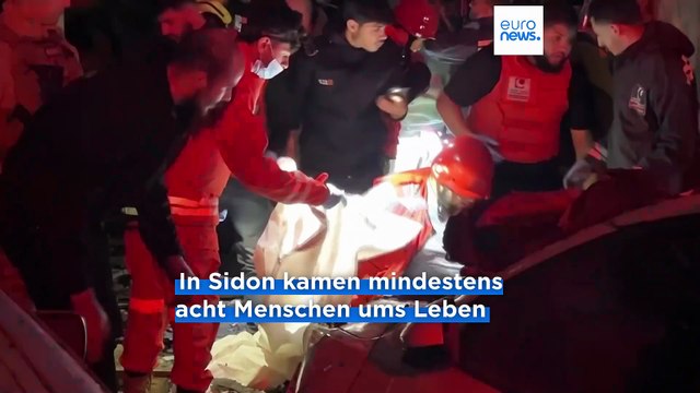 Israel fliegt Luftangriffe auf Beirut – Hunderte Ziele binnen Minuten getroffen