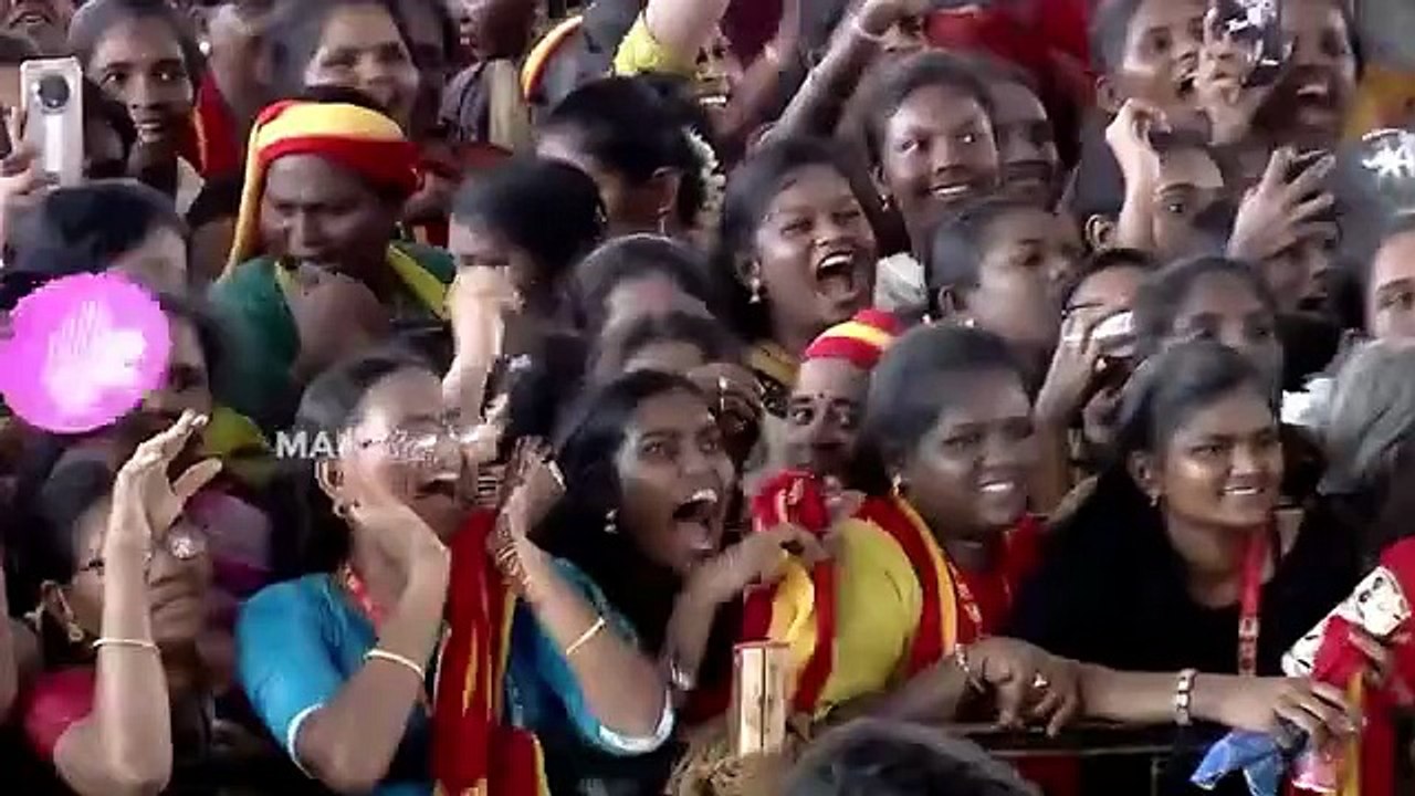 TVK Vijay Sings Election Campaign Song On Stage 👌