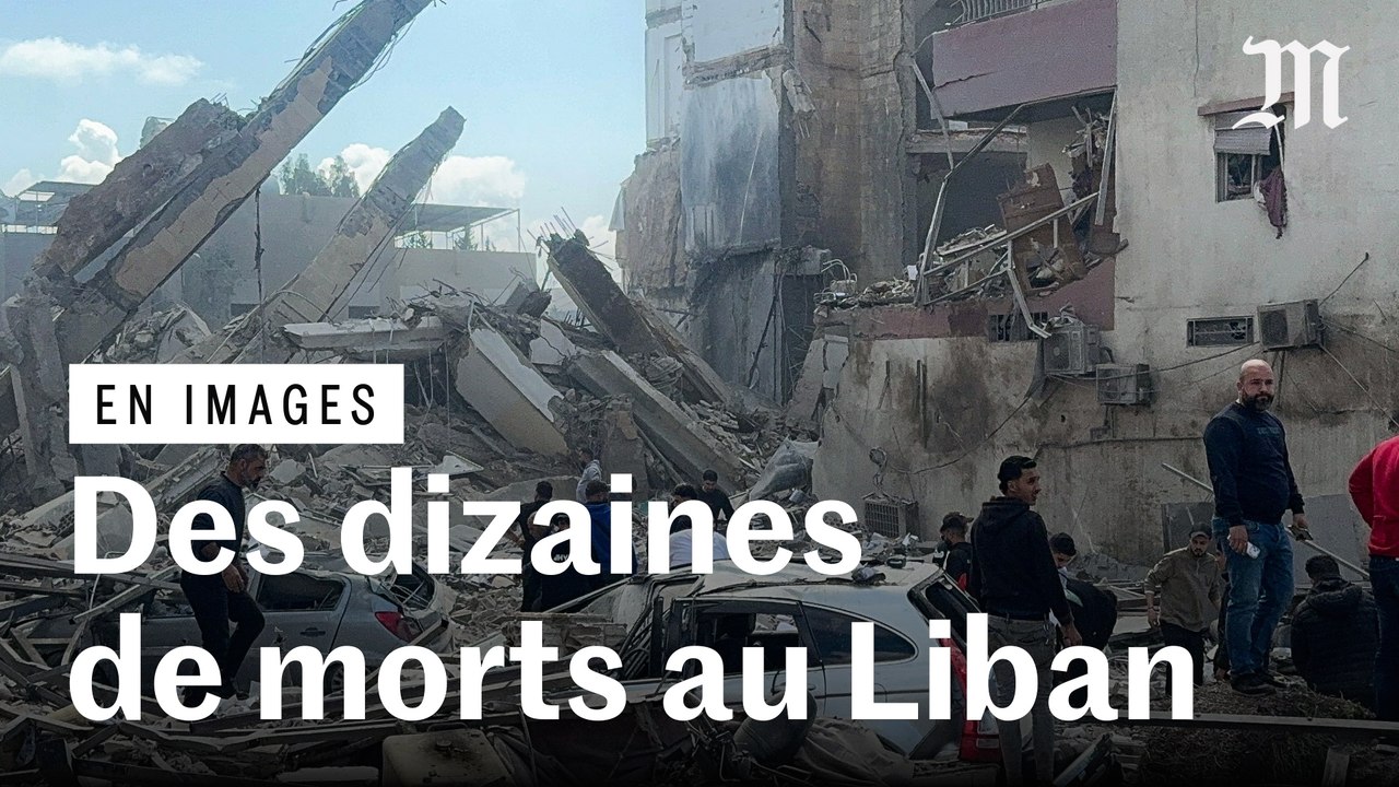 Frappes israéliennes sur le Liban, malgré le cessez-le-feu, les images