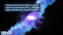 Kilonova Detected From Neutron Star Collision - Magnetar Created?