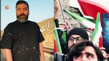 المغني الإيراني علي زند وكيلي يغني للوطن من فوق خطوط السكك الحديدية