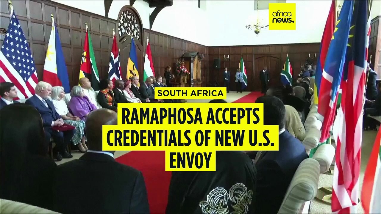 South Africa accepts US envoy's credentials amid moves to thaw ties