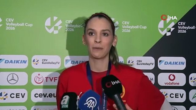 Alexia Carutasu: Takımımla ve kendimle gurur duyuyorum | Ajansspor | IHA