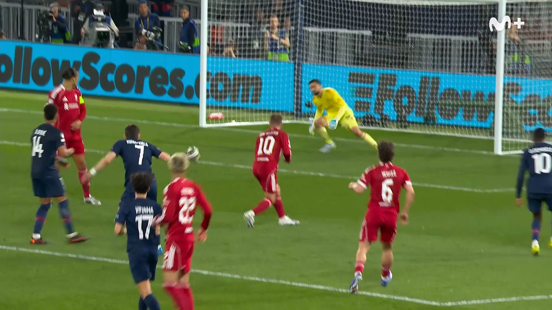 PSG 2-0 Liverpool I ida cuartos de final Champions League