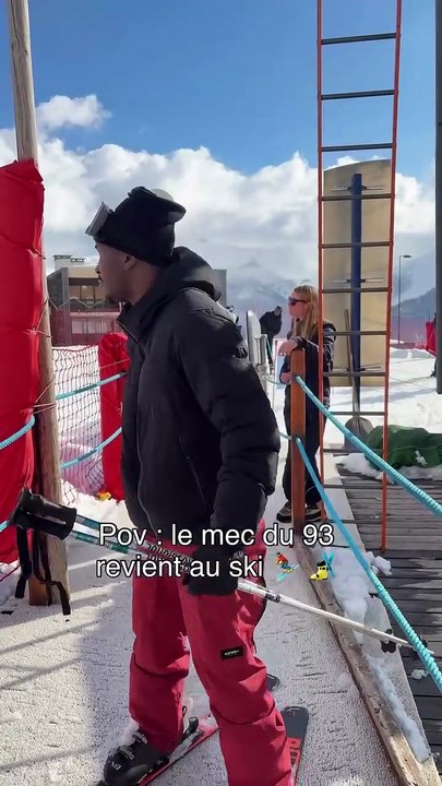 POV : Un rappeur choque les skieurs en vendant de la neige en montagne !