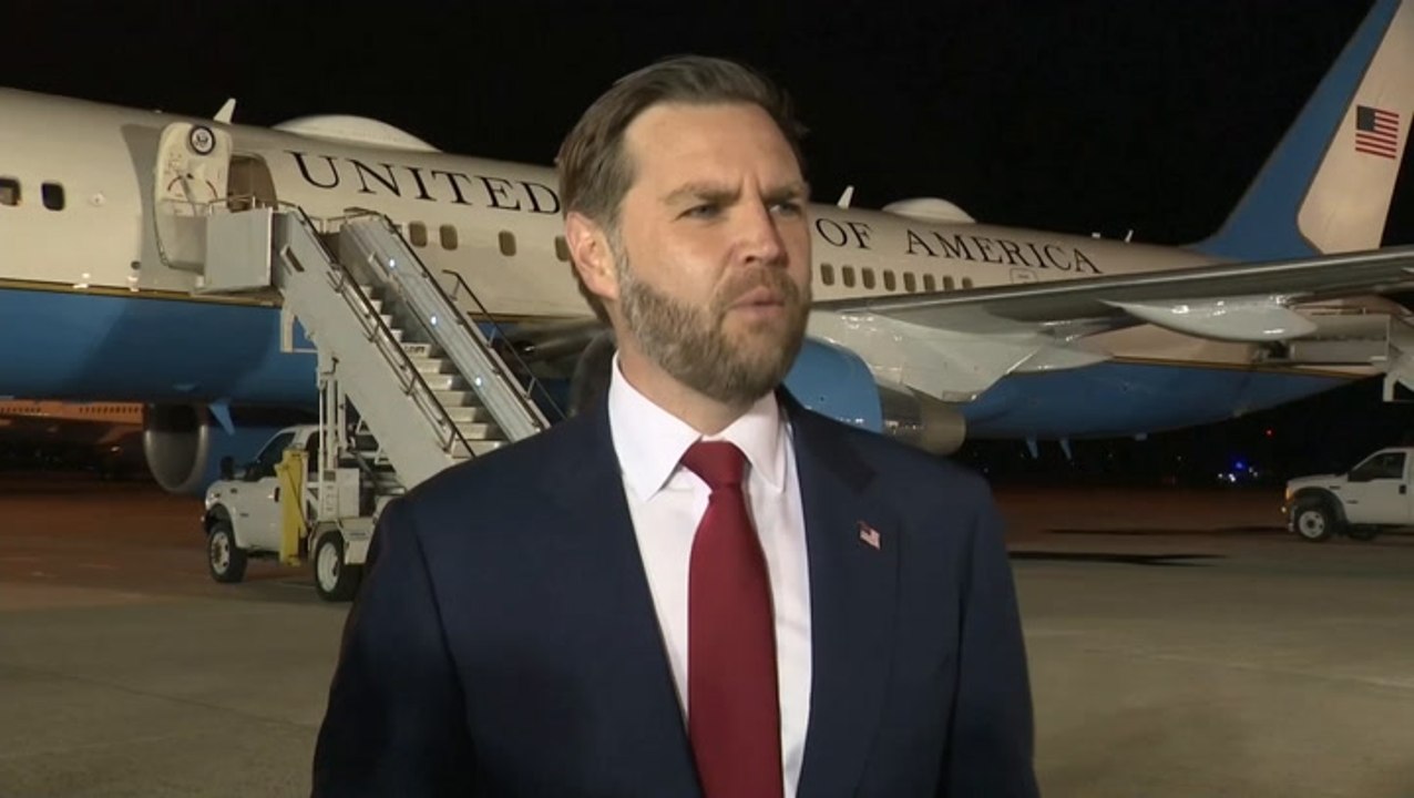 Vance uses bizarre skydiving wife analogy as he discusses Iranian ceasefire demands