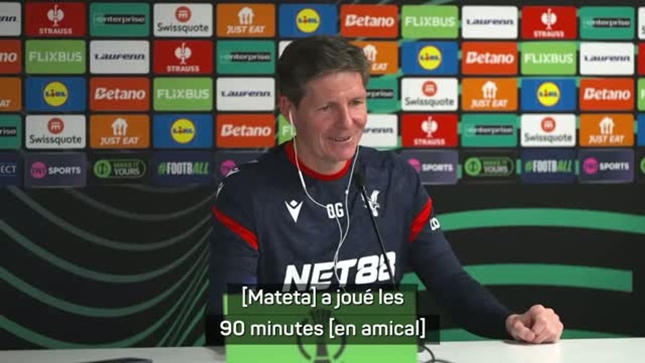 Crystal Palace - Glasner annonce le retour de Mateta : “Il a montré qu'il était prêt à débuter”