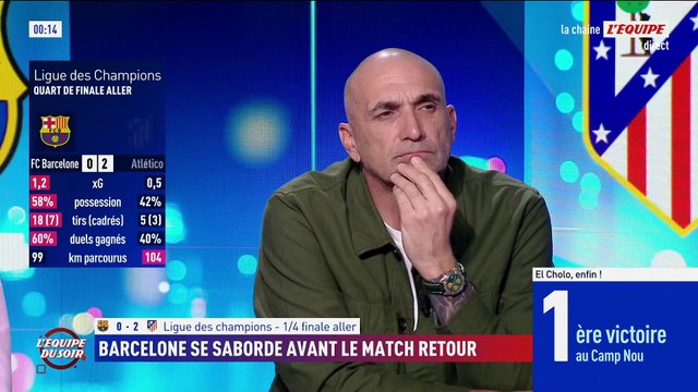 Premiere victoire de Diego Simeone au Camp Nou - Foot - Ligue des champions