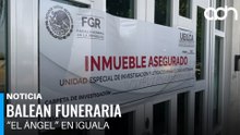 Así quedó la funeraria resguardada por la FGR en Iguala ligada al caso Ayotzinapa