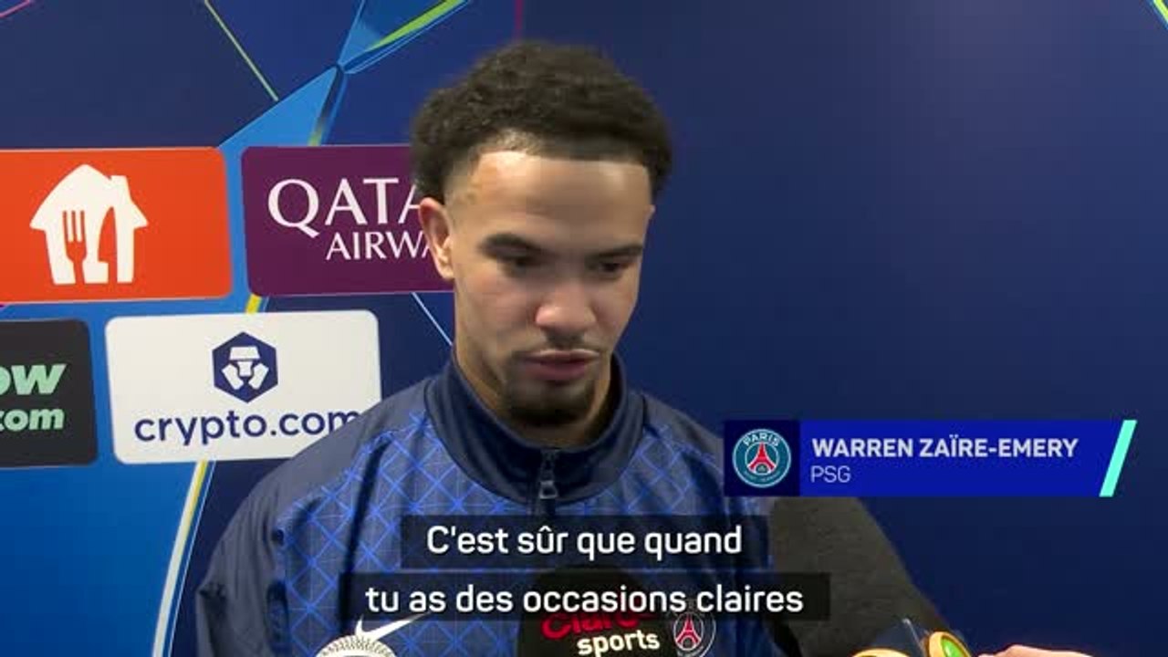 PSG - Zaïre-Emery en partie frustré mais confiant pour le retour