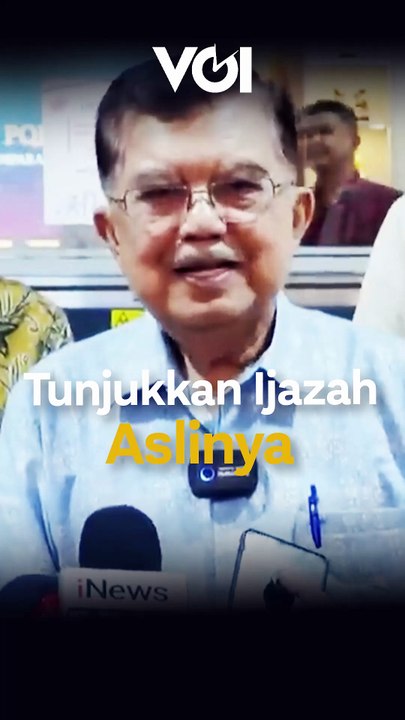 Kasus Ijazah Palsu Jokowi Berlarut-Larut, Jusuf Kalla Bilang Begini