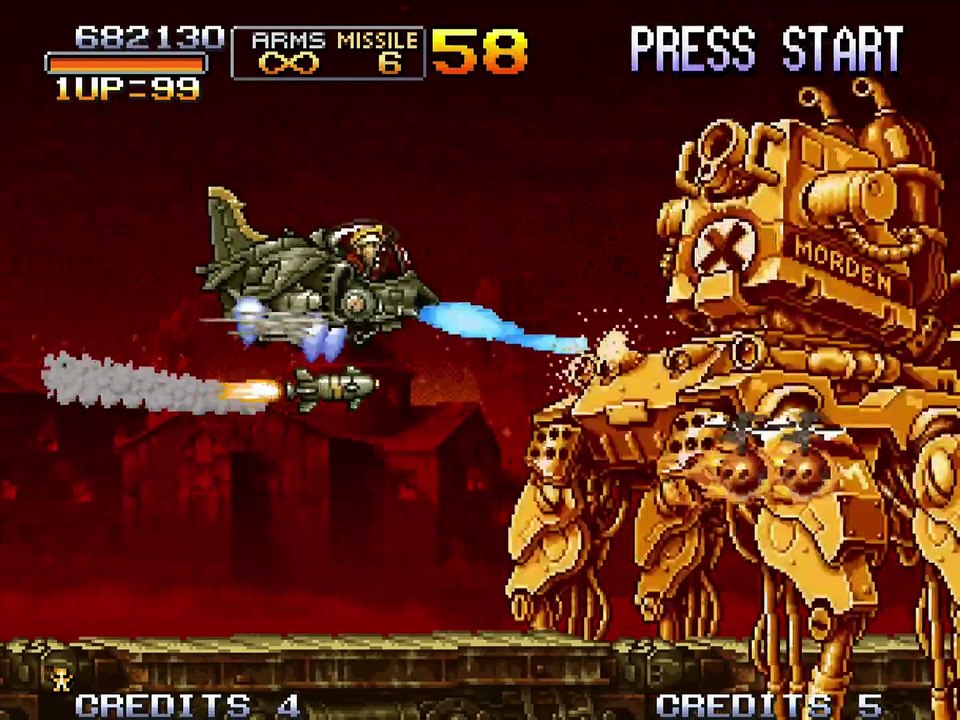 Metal Slug 2 Boss Fight - Dragon Nosuke