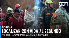Localizan con vida al segundo trabajador de la mina Santa Fe, en Sinaloa