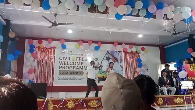 A glimpse of welcome program at Purwanchal Campus for Civil Engineering Students new batch 2080