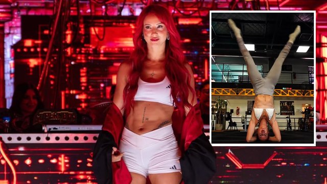 Supernova Génesis: Flor Vigna muestra su flexibilidad en entrenamiento previo a su pelea con Alana Flores