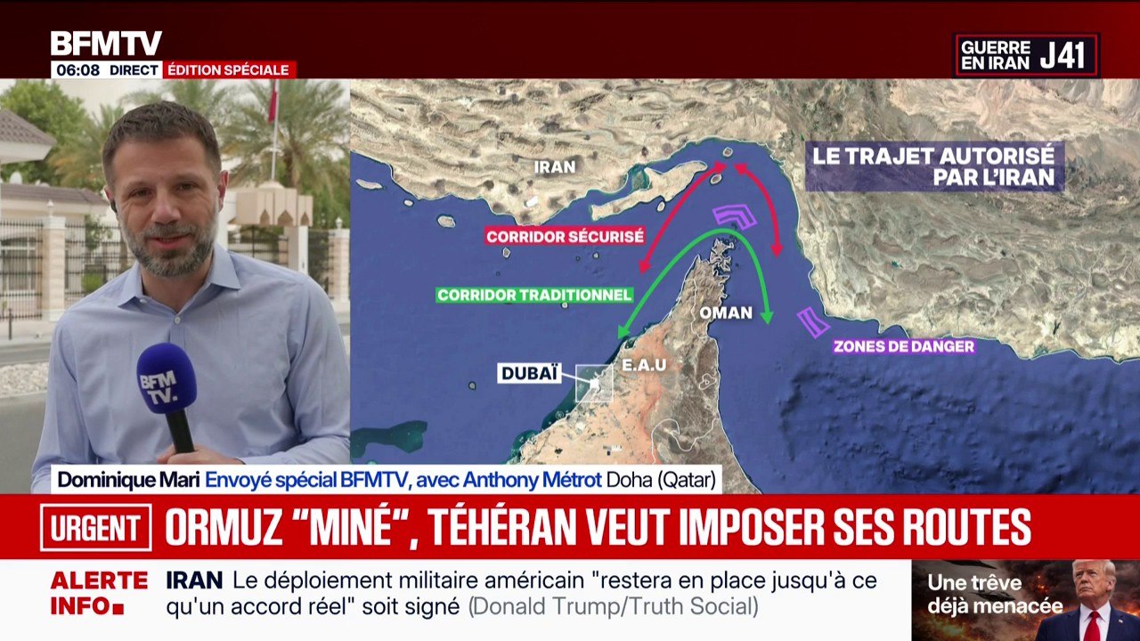 Guerre au Moyen-Orient: Téhéran veut imposer ses routes dans le Détroit d’Ormuz