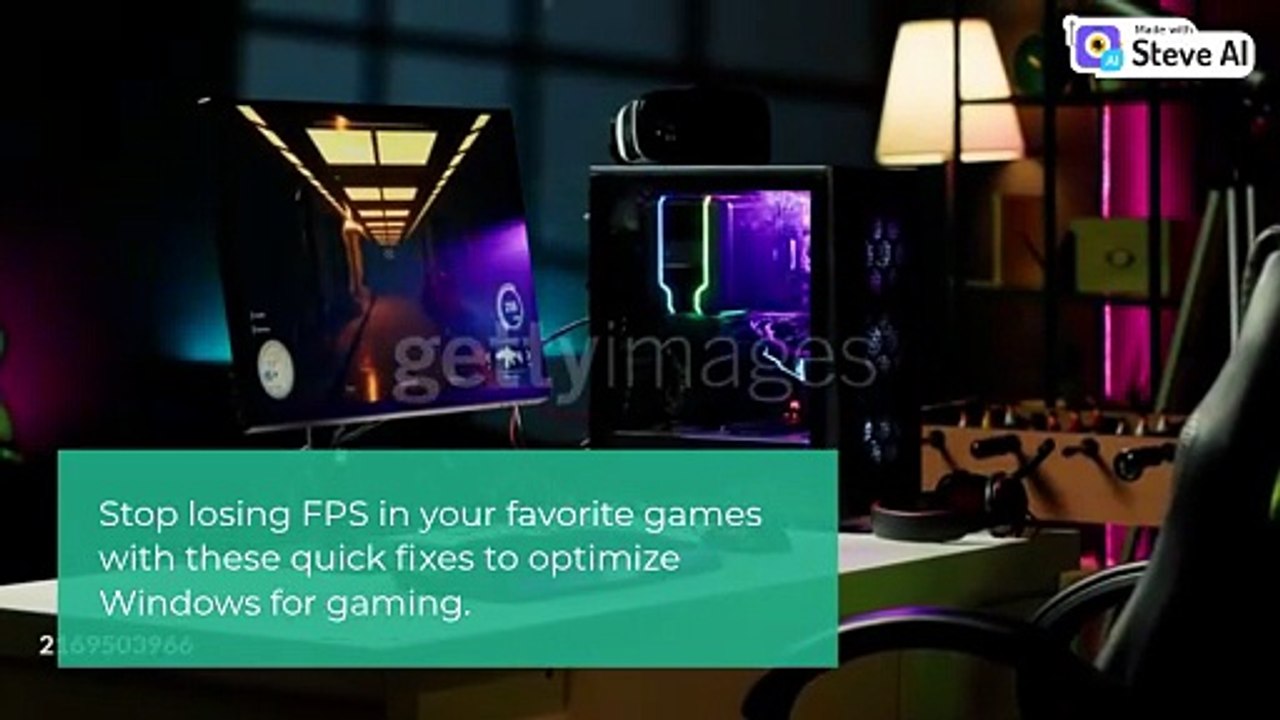 How to fix Low FPS and Stuttering in Windows (Easy Fix)