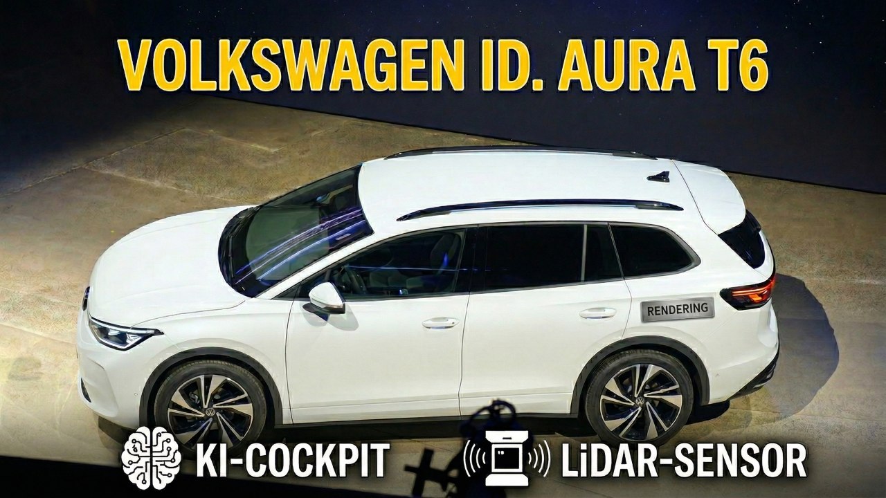 Volkswagen ID. Aura T6: Neues China-SUV mit moderner Plattform