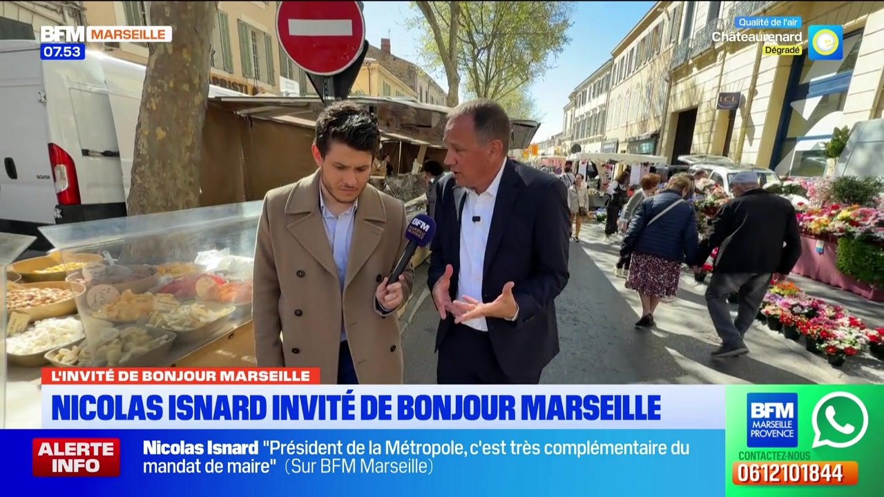 L'invité de Bonjour Marseille du jeudi 9 avril 2026 - Nicolas Isnard