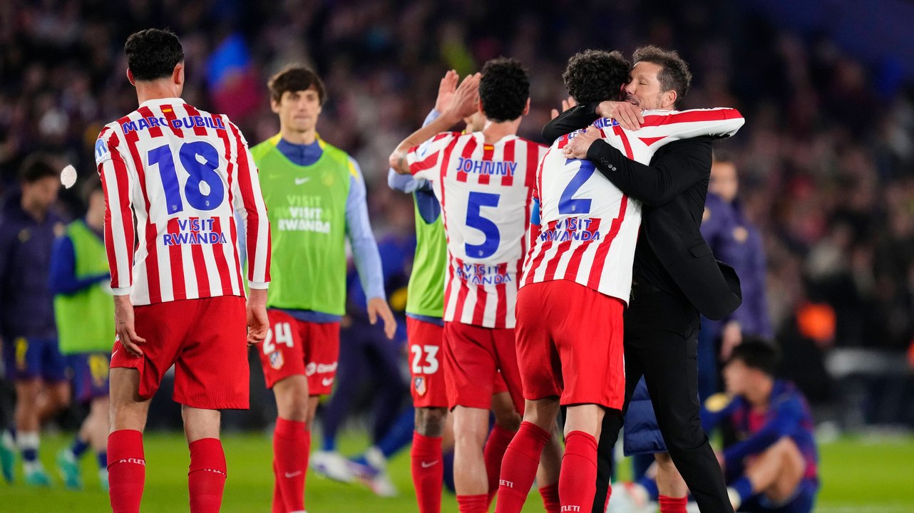 'Selten ganz zufrieden': Simeone lobt Atletico-Auftritt gegen Barca