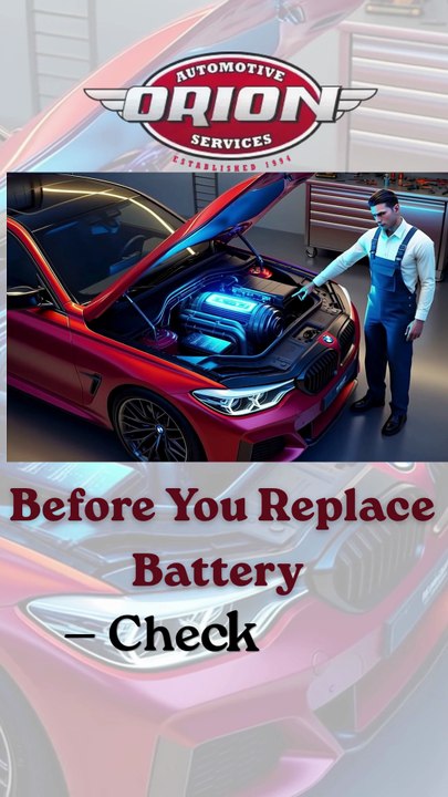 Before You Replace Battery — Check BMW Alternator!