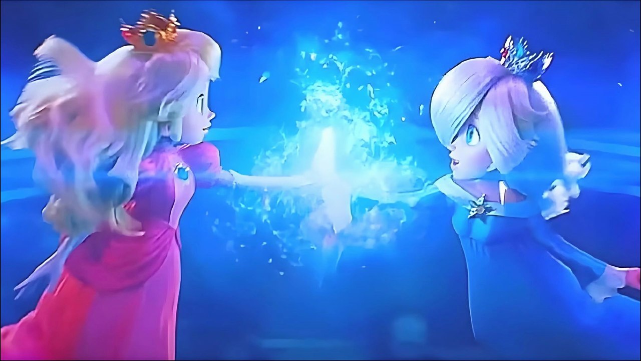 PEACH SAVES ROSALINA ENDING SCENE RECAP - SUPER MARIO GALAXY MOVIE